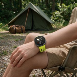 Uniq TECH-PROTECT ICONBAND PRO SAMSUNG GALAXY WATCH ULTRA 1 / 2 2024-2026 (47 MM) LIME/BLACK (5906302325924) 4