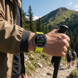 Uniq TECH-PROTECT ICONBAND PRO SAMSUNG GALAXY WATCH ULTRA 1 / 2 2024-2026 (47 MM) LIME/BLACK (5906302325924) 6
