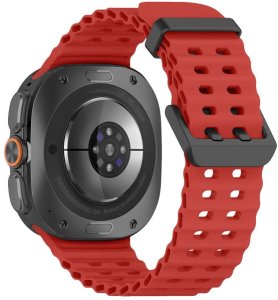 Uniq TECH-PROTECT ICONBAND PRO SAMSUNG GALAXY WATCH ULTRA 1 / 2 2024-2026 (47 MM) CRIMSON RED (5906302325825) 2