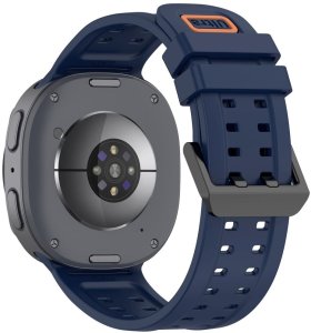 4kom.pl TECH-PROTECT Silicone Air SAMSUNG GALAXY WATCH 8 / 9 / Classic (40 / 44 / 46 MM) Navy Blue (5906302341443) 2