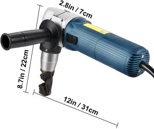 Erdi Nożyce elektryczne do metalu 625W 1000RPM do stali aluminium plastik 2