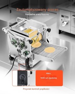 Maszynka do makaronu SNB Maszyna do tortilli elektryczna non-stick 2 formy 10-15cm tortilla pizza 6