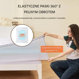Mollyflex Topper materac nawierzchniowy memory foam 10 cm 152x203 komfort snu 4