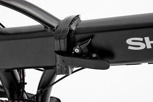 Rower elektryczny Sharp Składany E-Bike 250W Silnik / App / czarny (BK-FD03-EB) 3