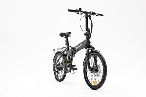 Rower elektryczny Sharp Składany E-Bike 250W Silnik / App / czarny (BK-FD03-EB) 6