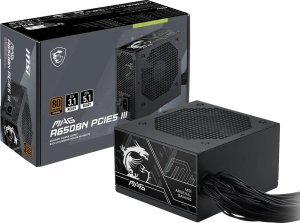 Zasilacz MSI MAG A650BN PCIE5 III 650W (306-7ZPTY11-HD8) 5