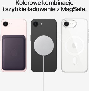Smartfon Apple iPhone 17e 5G 8/256GB Różowy  (MHRX4SX/A) 5