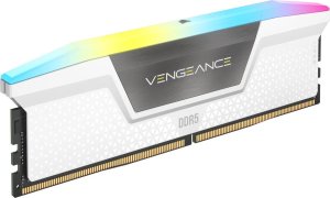 Pamięć Corsair Vengeance RGB, DDR5, 32 GB, 6000MHz, CL38 (CMH32GX5M2D6000Z38W) 5