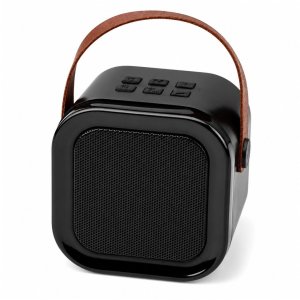 Głośnik Lean Zestaw Do Karaoke Głośnik Bluetooth Dwa Mikrofony Światła LED Czarny 3