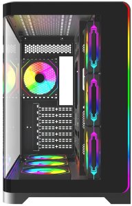 Obudowa Rampage Lyron czarna (LYRON-BLACK) 2