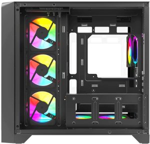 Obudowa Rampage Lyron czarna (LYRON-BLACK) 6
