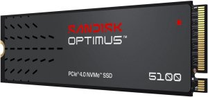 Dysk SSD SanDisk Optimus 5100 4TB M.2 2280 PCIe 4.0 x4 (NVMe) (SDSP51400TAN-000E0) 2