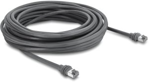 Delock Kabel krosowy RJ45 Cat.6 10 m Szary (90666) 2