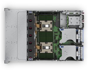Serwer HP HPE SC ProLiant DL385 Gen11 9115 2.6GHz 16c 1P 2x32GB-R 8SFF MR408i-o NC BCM57416 2x1000W PS EU Server (P94952-425) 2