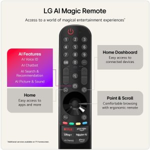 Telewizor LG 65QNED87B3A QNED 65'' 4K Ultra HD WebOS 26 9