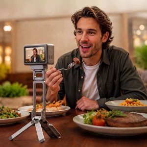 Statyw Ulanzi Magnetyczny Mini Statyw Grip Dji Osmo Action 6 Nano Arca-swiss / / Ma37 / Szary (SB11986) 11