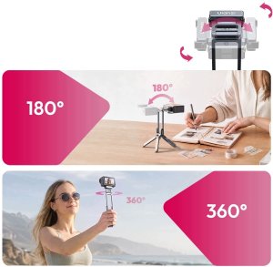 Statyw Ulanzi Magnetyczny Mini Statyw Grip Dji Osmo Action 6 Nano Arca-swiss / / Ma37 / Szary (SB11986) 5