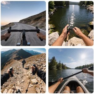 Ulanzi Uchwyt Na Głowę Head Mount Do Kamery Gopro Dji Insta360 + Uchwyt Na Telefon 360° / Hero 01 (SB11984) 3