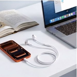 Słuchawki Tech-Protect Ultraboost TYPE-C earphone Core G4 white (5906302324279) 5