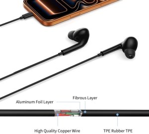 Słuchawki Tech-Protect Ultraboost Mini Jack Earphone Core G3 Black (5906302324262) 6