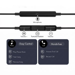 Słuchawki Tech-Protect Ultraboost TYPE-C earphone CORE G4 black (5906302324286) 4