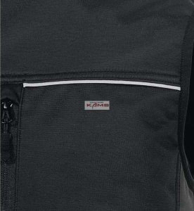 Delta Plus -Kamizelka z softshell poliamidu/poliestru, 6 kieszeni XL 3