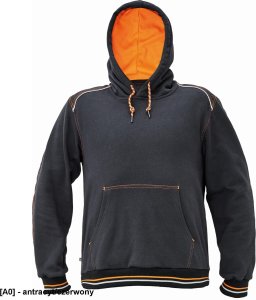 CERVA Bluza KNOXFIELD - antracyt/czerwony S 2