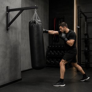 UNDERFIT Uchwyt ścienny na worek bokserski 150 kg UNDERFIT 4