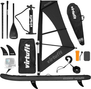 Virtufit Deska SUP VirtuFit Surfer 305 czarna - z żaglem i akcesoriami 8