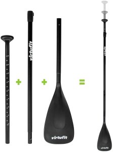 Virtufit Deska SUP VirtuFit Surfer 305 czarna - z żaglem i akcesoriami 9