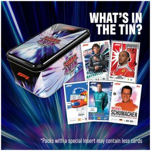 TOPPS FORMULA 1 Turbo ATTAX Super Tin (5053307084872) 3