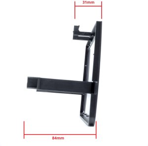 Radio samochodowe Einparts Automotive EINPARTS Ramka adapter do montażu niefabrycznego radia do Audi A3 8P 2003 3