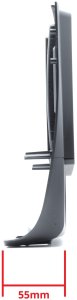 Radio samochodowe Einparts Automotive EINPARTS Ramka do radia BMW Serii 1 E81 E82 E87 E88 2007-2011 zatrzaski 3