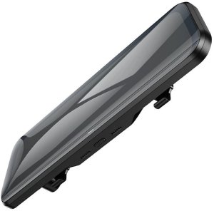 Wideorejestrator Hoco Kamera samochodowa na lusterko z wyświetlaczem 9,66" 1080p/30fps + kamera tylna 720p/30fps DV16 czarna 3