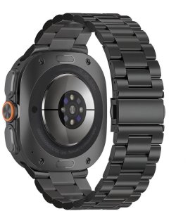 4kom.pl TECH-PROTECT STAINLESS SAMSUNG GALAXY WATCH ULTRA 1 / 2 2024-2026 (47 MM) BLACK (5906302324651) 2