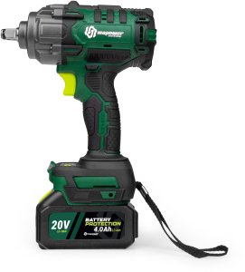 Klucz udarowy Satra Akumulatorowy 1/2" do kół 800NM aku 4AH bezszczotkowy Mapower (MPIW01) 2