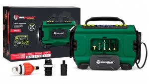 Kompresor samochodowy Aptel Pompka 12V 230V 150 PSI do kół deski SUP 2w1 MAPOWER (MPAC02) 4