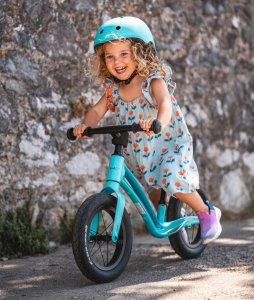 Hornit AIRO Tuvalu kask dziecięcy turkusowy S 48-53 cm z lampką LED 2