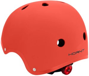 Hornit AIRO Magma kask dziecięcy czerwony S 48-53 cm z lampką LED 4