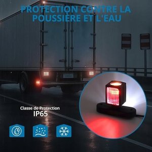 Ultimar Lampy postojowe wodoodporne z silikonową podstawą 2szt. 5
