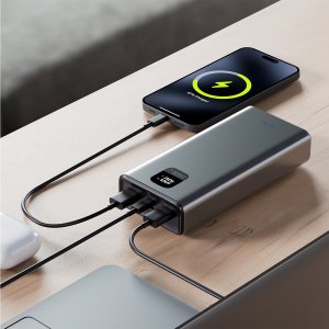Allity Power bank APB-100 PD QC 22,5W 20000 mAh szary 4