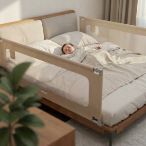 Aptel Barierka ochronna do łóżka Cover 44 Beige 140 cm (TN-COVER 44 BEIGE) 3
