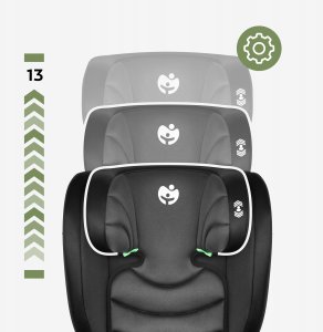 Fotelik samochodowy Ecotoys Joy 20 Black-Grey (TN-JOY 20 BLACK-GREY) 4