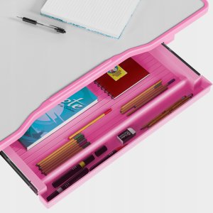 MarkAdler Biurko dziecięce regulowane Study 3.0 Pink 66 cm (MA-STUDY 3.0 PINK) 7