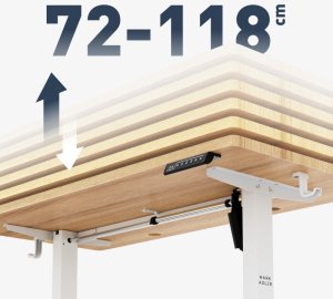 Biurko Mark Adler Elektryczne Leader 6.9 Craft 120 cm (MA-LEADER 6.9 CRAFT) 10