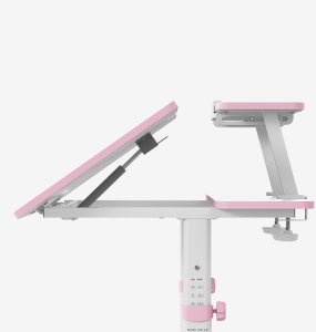 MarkAdler Biurko dziecięce regulowane Study 3.7 Pink 90 cm (MA-STUDY 3.7 PINK) 3