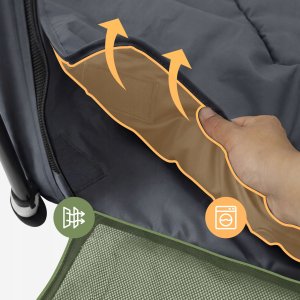 King Kids Kojec dziecięcy Cozy 30 Graphite (TN-COZY 30 GRAPHITE) 3