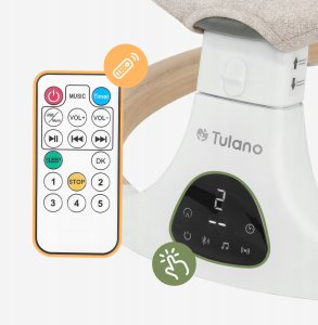 Aptel Bujaczek leżaczek elektroniczny Astrid 35 Beige (TN-ASTRID 35 BEIGE) 6