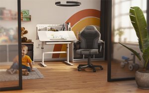 MarkAdler Biurko dziecięce regulowane Study 5.0 Grey 90 cm (MA-STUDY 5.0 GREY) 6