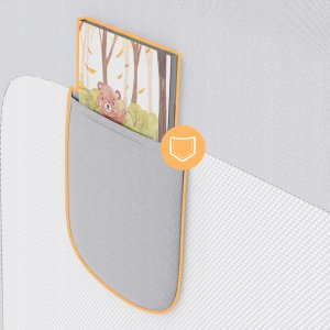 Aptel Barierka ochronna na łóżko Cover 46 White-Grey 160 cm (TN-COVER 46 WHITE-GREY) 3